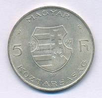 1947. 5Ft Ag "Kossuth" T:AU Adamo F8.1