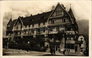 1932 Landeck (Tirol), Hotel Post, Restaurant (EB)