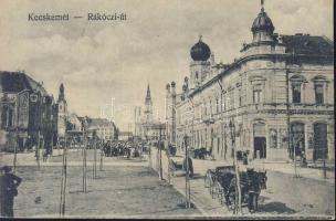 Kecskemét zsinagógával és a Cifrapalotával