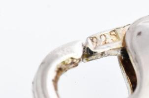 Ezüst(Ag) meandermintás masszív nyakék, jelzett, h: 45 cm, nettó: 20,2 g