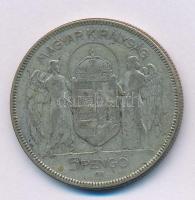 1930. 5P Ag " Horthy jobbra" T:F Adamo P8