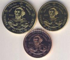 Málta 2003. 2c + 10c + 20c össz. 3 db próbaveret T:BU