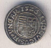 II.Lajos 1526. Denár Ag ÉH.673o T:2-