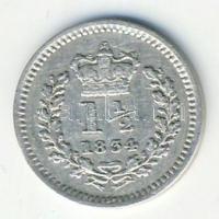 Nagy-Britannia 1834. 1 1/2p Ag IV.Vilmos T:2/3+
