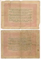 1848. 5Ft "Kossuth bankó" vörösesbarna nyomat (2x) T:VG,G beszakadások, anyaghiány
Adamo ...