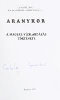 Gyarmati Dezső: Aranykor. A magyar vízilabdázás története. Bp., 2002, Herodotosz. Kiadói aranyozott ...