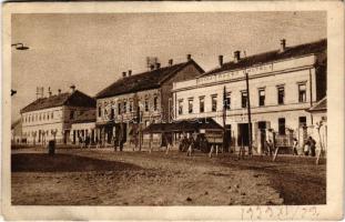 Titel, Fő utca, Anker szálloda / main street, hotel (EB)