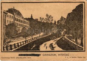 1967 Miskolc, Református Lévay József Gimnázium. Garamszegi Károly pályadíjnyertes műve. A Bethlen Gábor Kör kiadása (gyűrődések / creases)