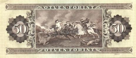 1989. 50Ft (3x) egymásutáni sorszámmal T:I