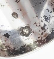 Ezüst(Ag) cukorcsipesz, jelzett, h: 10 cm, nettó: 25,2 g