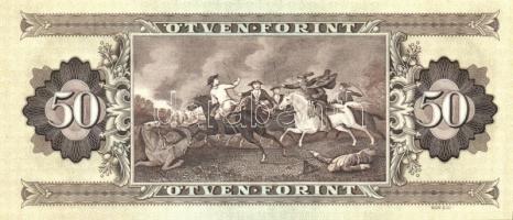 1989. 50Ft (3x) egymásutáni sorszámmal T:I