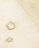 Ezüst(Ag) fűszertartó pár, jelzett, d: 4,2 cm, nettó: 60,3 g