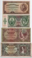 1930-1946. 10P-1.000.000P 7db-os vegyes pengő bankjegy tétel T:AU-F