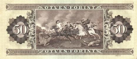 1989. 50Ft (3x) egymásutáni sorszámmal T:I