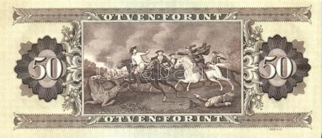 1989. 50Ft (3x) egymásutáni sorszámmal T:I