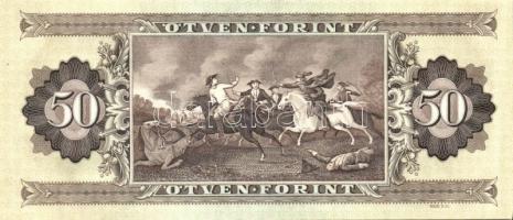 1989. 50Ft (3x) egymásutáni sorszámmal T:I