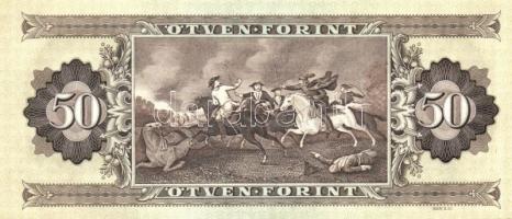 1989. 50Ft (3x) egymásutáni sorszámmal T:I