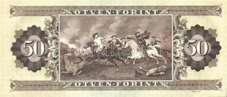 1989. 50Ft (2x) egymásutáni sorszámmal T:I