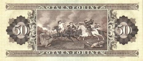 1989. 50Ft (2x) egymásutáni sorszámmal T:I
