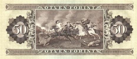 1989. 50Ft (2x) egymásutáni sorszámmal T:I