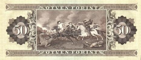 1989. 50Ft (2x) egymásutáni sorszámmal T:I