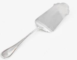 Ezüst(Ag) süteményes lapát, jelzett, h: 22 cm, nettó: 67,9 g