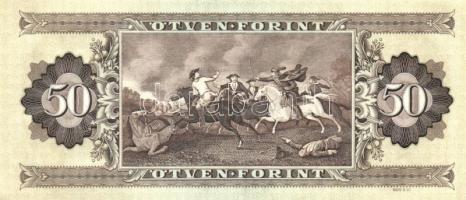 1989. 50Ft (2x) egymásutáni sorszámmal T:I