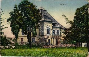 Zboró, Zborov; Serédy-kastély / castle (fa)