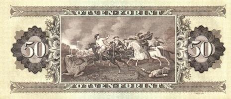 1989. 50Ft (2x) egymásutáni sorszámmal T:I