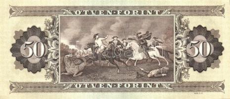 1989. 50Ft (2x) egymásutáni sorszámmal T:I