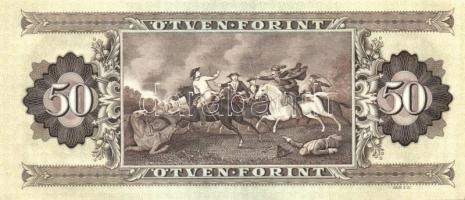 1989. 50Ft (2x) egymásutáni sorszámmal T:I