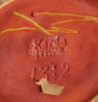 Karda Imre nagyváza, jelzett, m: 40 cm