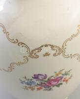 Reichenbach virágmintás váza, jelzett, m: 34 cm