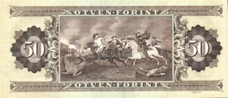 1989. 50Ft (2x) egymásutáni sorszámmal T:I