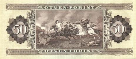 1989. 50Ft (2x) egymásutáni sorszámmal T:I