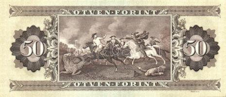 1989. 50Ft (2x) egymásutáni sorszámmal T:I