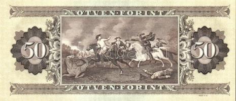 1989. 50Ft (3x) egymásutáni sorszámmal T:I