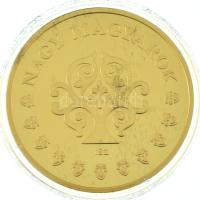 ifj. Szlávics László (1959-) 2011. "Nagy Magyarok / Kossuth Lajos" aranyozott Cu emlékérem...