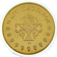 ifj. Szlávics László (1959-) 2011. "Nagy Magyarok / Puskás Ferenc" aranyozott Cu emlékérem...