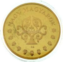 ifj. Szlávics László (1959-) 2011. "Nagy Magyarok / Arany János" aranyozott Cu emlékérem t...