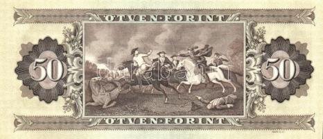 1989. 50Ft (3x) egymásutáni sorszámmal T:I