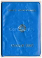 1986. 2f-20Ft (10xklf) érmés forgalmi sor "Magyar Népköztársaság forgalmi érméi" kék műbőr...