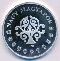 ifj. Szlávics László (1959-) 2011. "Nagy Magyarok / Hunyadi Mátyás" aranyozott ezüstözött ...