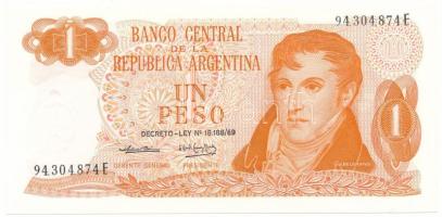 Argentína 1974. 1P T:UNC Argentina 1974. 1 Peso C:UNC Krause P#293