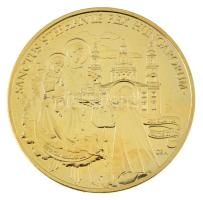 Csontos Attila ( - ) 2017. "Szent István emlékérem" aranyozott fém emlékérem (33mm) T:UNC