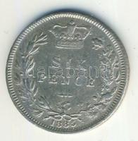 Nagy-Britannia 1885. 6p Ag Viktória T:2