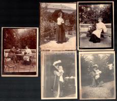 cca 1910-1920 Vegyes fotó tétel, 12 db, 9×12 cm