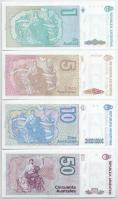 Argentína DN (1988-1989) 1A + 5A + 10A + 50A T:UNC
Argentina ND (1988-1989) 1 Austral + 5 Australes...