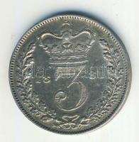 Nagy-Britannia 1881. 3p Ag Viktória T:2/3+ ph