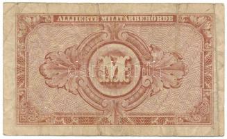 Német Harmadik Birodalom / Szövetséges megszállás 1944. 10M T:F,VG folt, kis szakadás German Third R...